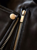 D-clothing Dior Riders Clothes Black/Red Leather Jacket Locomotive Suit