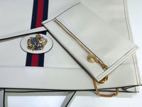 H-bag GUCCI HANDBAG Rajah large tote with NY Yankees patch size: 17"W x 14"L x 2.5"H Style:537219