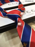 A-accessories GUCCI Men's Neckties Classic Men's Tie Woven Tie for Men Formal Necktie Slim Tie for Daily Office Party Wedding Gift Box
