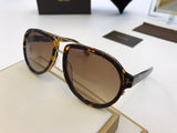 Tom Man fordd- tf FT0779 Sunglasses for men women 2021 futuristic pilot sun glasses leopard Black vintage