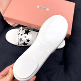 S-shoe MIU MIU Women Men Bath Shower Slippers Shower Sandals Patterned Non Slip Beach Sandal