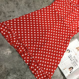 D-clothing Dior Dresses for Women V Neck Ruffle Polka Dot Loose Swing Casual Short T-Shirt Dress