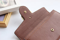 A-accessories GUCCI  NO.400586 19-6-3cm Women Wallet Leather Bifold Long Ladies Card Holder Organizer Ladies Clutch
