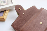 A-accessories GUCCI  NO.400586 19-6-3cm Women Wallet Leather Bifold Long Ladies Card Holder Organizer Ladies Clutch