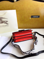 M-Handbag B.U.R.B..E.R.R.Y The Buckle 22-14cm Chain Purse Snakeskin Crossbody Bags Snake Purse Handbags Leather Wallet