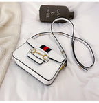 L-package 22-17-8cm Women's Leather Wristlet Mini Crossbody Bag Small Shoulder Bag Clutch Purse with Card Slots