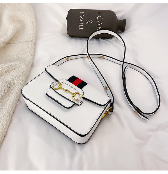 L-package 22-17-8cm Women's Leather Wristlet Mini Crossbody Bag Small Shoulder Bag Clutch Purse with Card Slots