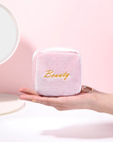 L-package Fashion Lipstick Case with Mirror Lip Balm Holder Portable Lipstick Bag for Outside Travel Cosmetic Pouch Beauty Lipstick Tubes Organizer Gift for Girl Ladies Women