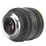 Kamlan 50mm F1.1 II APS-C Large Aperture Manual Focus Lens Standard fixed focus APS-C frame mirrorless lens for NEX for EOS-M for FUji M4/3 Cameras