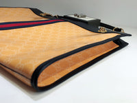 H-bag GUCCI HANDBAG Rajah large tote with NY Yankees patch size: 17"W x 14"L x 2.5"H Style:537219
