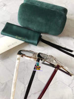 S-sunglasses GUCCI NEW Mens Grey Matte Black Rubber Eye Glasses Frame FOR GG0249