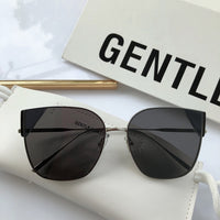 S-sunglasses New Gentle Monster LALA Men Women Aviator Metal Mirror UV 400 Lens Protection