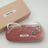 S-sunglasses MIU MIU Cateye Metal Women Eyeglasses Protection & Designer Style for 54P