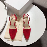 S-shoe R.E.J.I.N.A P.Y.O Women Casual Cusp Toe High Heeled Pumps Ankle Strap Shoes