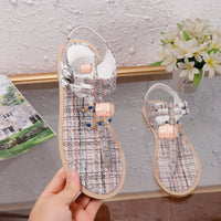 S-shoe Women's sandals Flat Thong Sandals Beach Bohemia Shoes Ankle Buckle for Women