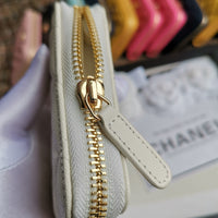 A-accessories NO.69271 7.5-11.5-2.5cm Small Wallet for Women PU Leather Leaf Pendant Card Holder Organizer Zipper Coin Purse