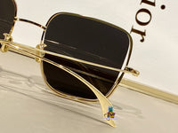 S-sunglasses Dior Anti-blue Light Men Computer Eyeglasses Double Frame For stellaire3 Fashion Square Metal Glasses For Stellaire3 Frame Classic Women Myopia Optics Eye Glasses Retro Eyeglass Big Square Flat Mirror Female