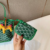 M-Handbag E.M.O 20-24cm Geometric Handbag Women Tote Bag Holographich Purses and Handbags Crossbody Bag for Women