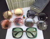 S-sunglasses s.u.p.e.r.l.o.v.e.r.s Round Sunglasses for Women, UV400 Protection, Light Weight, Pouch included for SL039