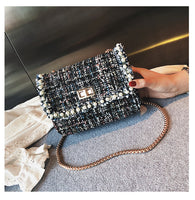L-package 20-15-6cm Womens Tote Bags Premium Top Handle Satchel Quilted Handbags Travel Bag Handbag