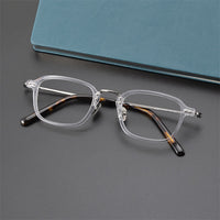 XQ2615 Square retro myopia Oval glasses frame for men and women  myopia  prescription myopia  Plate eyeglass frame full frame