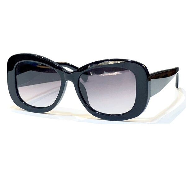 Cat's Eye Sunglasses Female Luxury Designer Oversized Glasses Female Fashion Summer Street Driving Face Sunglasses