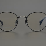 High Quality Round Glasses Frame Titanium Alloy Female Myopia Glasses Frame Men Frame Retro US Designer Brand