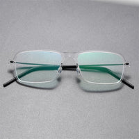 Men's Frame Glasses 6501 Denmark  No Screw Glasses Frames Optical Ultra-light Business Eyeglasses Men Titanium Eyeglass Frames