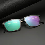 High Quality 6505 Glasses Frame Denmark Linde Titanium No Screw Korea Glasses Frames Optical Glasses