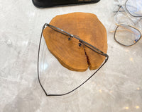 UK Designer Retro Glasses Pure Titanium Square Frame  Myopia Glasses Frame Can Equipped With Prescription Lenses LINDA7020