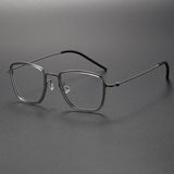 Man Glasses Frames 5506A Denmark Titanium No Screw Korea Glasses Frames Optical Ultra-light Business Eyeglass Frame