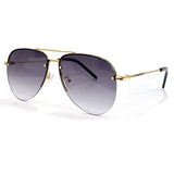 2021 Fashion Women Driving Sunglasses Goggle Summer Style Gradient Brown Sunglasses Vintage Pilot Sun Glasses Punk Oculos De Sol