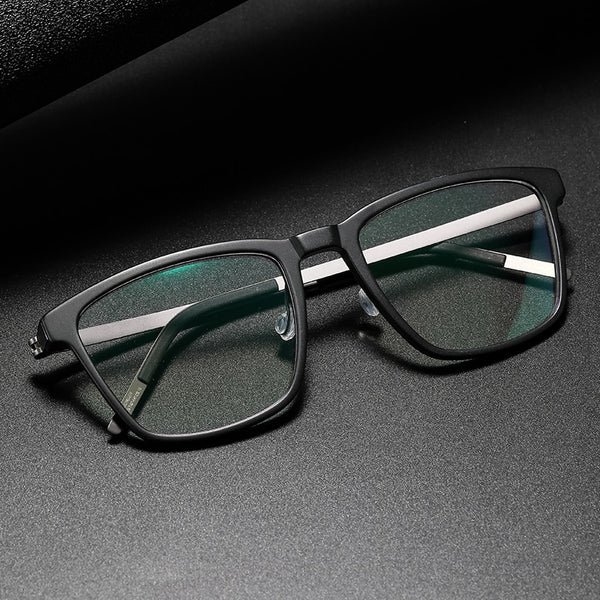 Ｇlasses Ｆrame　１２６０　Denmark Titanium No Screw Korea Glasses Frames Optical Ultra-light Business Ｒeading Ｇlasses Ｆor Ｍen