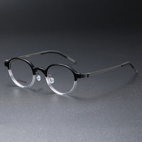 High Quality Mens Glasses 1011 Denmark Titanium No Screw Korea Glasses Frames Optical Ultra-light Optical Lenses For Men