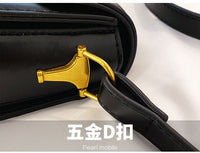 L-package 22-17-8cm Women's Leather Wristlet Mini Crossbody Bag Small Shoulder Bag Clutch Purse with Card Slots