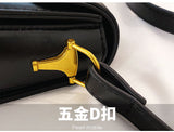 L-package 22-17-8cm Women's Leather Wristlet Mini Crossbody Bag Small Shoulder Bag Clutch Purse with Card Slots