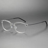 Prescription Glasses 6510 Denmark Titanium No Screw Korea Glasses Frames Optical Ultra-light Business Men's Glasses For Reading