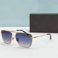 Sunglasses For Men Double Bridge Tom For Women Sunglasses Brands 2023 FT0925 Titanium Polit Sun Glasses Women With Original Case