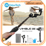 E-electronic XINPU Feiyu Vimble 2S 3-Axis Smartphone Gimbal Handheld Stabilizer 180mm Extendable Pole Tripod for iPhone 11 X Xs 8 Samsung S9S8