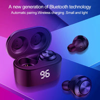 E-electronic A6 TWS 5.0 Bluetooth Earphone Noise Cancelling Headset With Mic Handsfree Earbuds For Xiaomi Redmi Airdots Wireless Earbud Control Headphones LED Display Sports Waterproof Headset