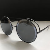 Round Sale Women Sunglasses For Brand Designer Gold Alloy Summer Female Party Trending Products Futuristic Large For Sun Glasses