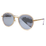 Luxury Women Round Sunglasses Fashion Eyeglasses Brand Designer Sun Glasses Female Summer Eyewear UV400