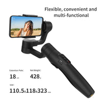 E-electronic XINPU Feiyu Vimble 2S 3-Axis Smartphone Gimbal Handheld Stabilizer 180mm Extendable Pole Tripod for iPhone 11 X Xs 8 Samsung S9S8