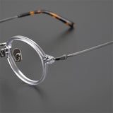 XQ2616 retro round myopia glasses frame for men and women  myopia  prescription myopia  Comfortable Presbyopia Glasses