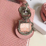 H-bag LADY Dior LAMBSKIN TOTE MINI BAG 17cm