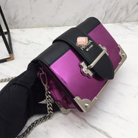H-bag P.r.a.d.a Cahier leather bag  NO.1BH018 SIZE:18×12×4cm