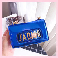H-bag MINI J'A.D.I.O.R ULTRA BLACK BAG Flash skin 18cm