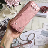 H-bag LADY Dior LAMBSKIN TOTE MINI BAG 17cm