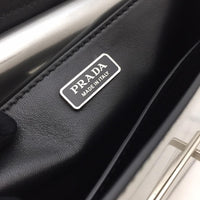 H-bag Prada Cahier studded leather bag NO.1BD045 SIZE:20×14×8.5cm