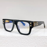 Luxruy Brand Women's Glasses For The Sun DTS418 Square Acetate Retro Men's Sunglasses Women's Glasses For The Sun